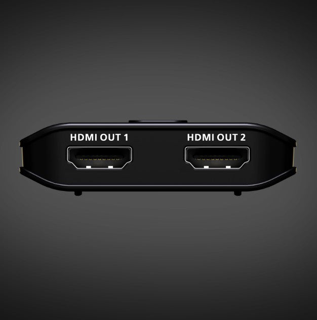 Aten Essential 2-Port 8K HDMI Splitter, EDID Sync™, One HDMI source shares two 8K @ 60Hz / 4K @ 120Hz displays, LPCM 7.1, Dolby® & DTS-HD Master Audio - Image 2