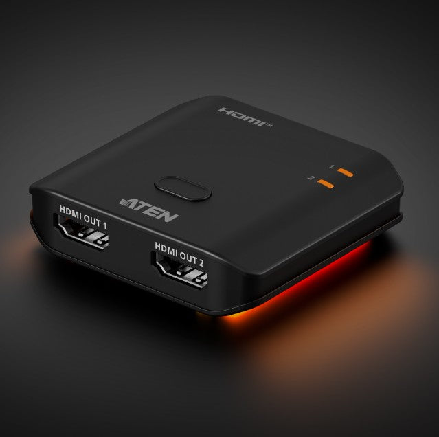 Aten Essential 2-Port 8K HDMI Splitter, EDID Sync™, One HDMI source shares two 8K @ 60Hz / 4K @ 120Hz displays, LPCM 7.1, Dolby® & DTS-HD Master Audio - Image 5