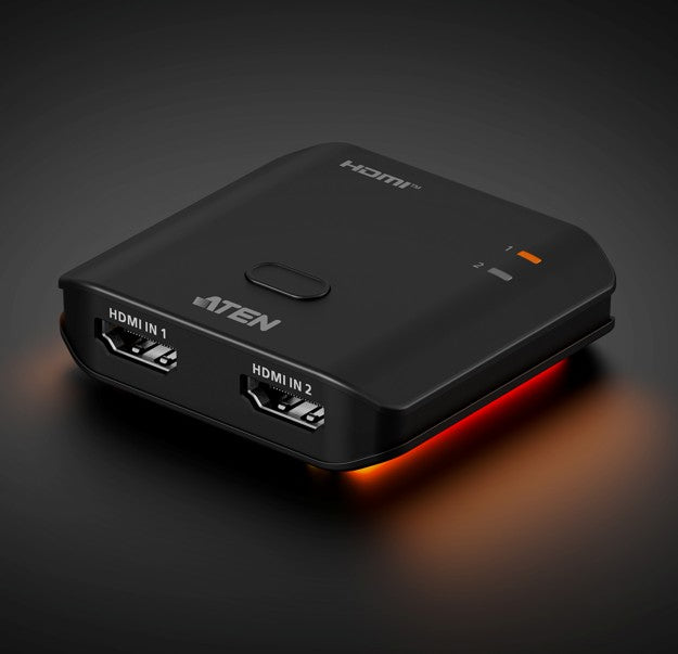 Aten Essential 2-Port 8K HDMI Switch, HDMI switch for modern gaming, 8K @ 60Hz / 4K @ 120Hz, LPCM 7.1, Dolby® & DTS-HD Master Audio™ - Image 5