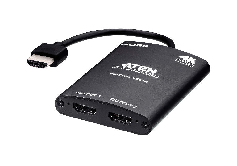 Aten Video Splitter 2 Port HDMI True 4K Compact Splitter, USB powered, auto-downscaling feature, - Image 5