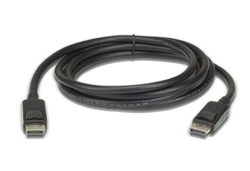 Aten 3m DisplayPort Cable, supports up to 8K (7680 x 4320 @ 60Hz), DP 1.4, High Bit Rate 3 (HBR3) bandwidth of 32.4 Gbps - Image 2