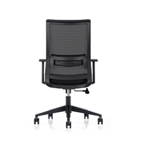 LDR ErgoLite Max Office Chair – Ergonomic with lumbar support, mesh back, moulded foam seat, synchro tilt & fixed arms.Black colour - Image 4