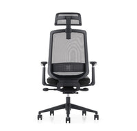 LDR ErgoLite Ultra Chair–Premium ergonomic office chair with 3D arms,seat slider,lumbar support,5 lock backrest & synchro tilt.Executive Styling,Black - Image 4