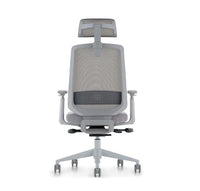 LDR ErgoLite Ultra Chair–Premium ergonomic office chair with 3D arms,seat slider,lumbar support,5 lock backrest & synchro tilt.Executive Styling,Grey - Image 4