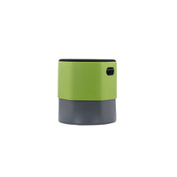LDR Focus Mini Stool–Height-adjustable tumbler stool with moulded foam, rounded base, lightweight grey plastic build. light weight,easily movab,Grey - Image 4