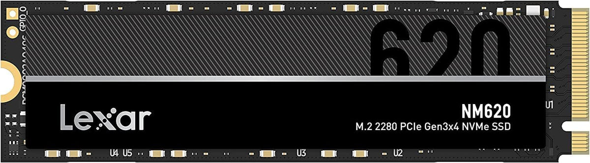 Lexar LNM620X512G-RNNNG Internal SSD 512GB M.2 2280 PCIe Gen3x4, read up to 3500MB/s, write up to 2400MB/s - Image 1