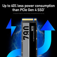 Lexar LNM790X001T-RNNNG Internal SSD 1TB M.2 2280 PCIe Gen 4x4 NVMe SSD up to 7400MB/s read, 6500MB/s write - Image 4