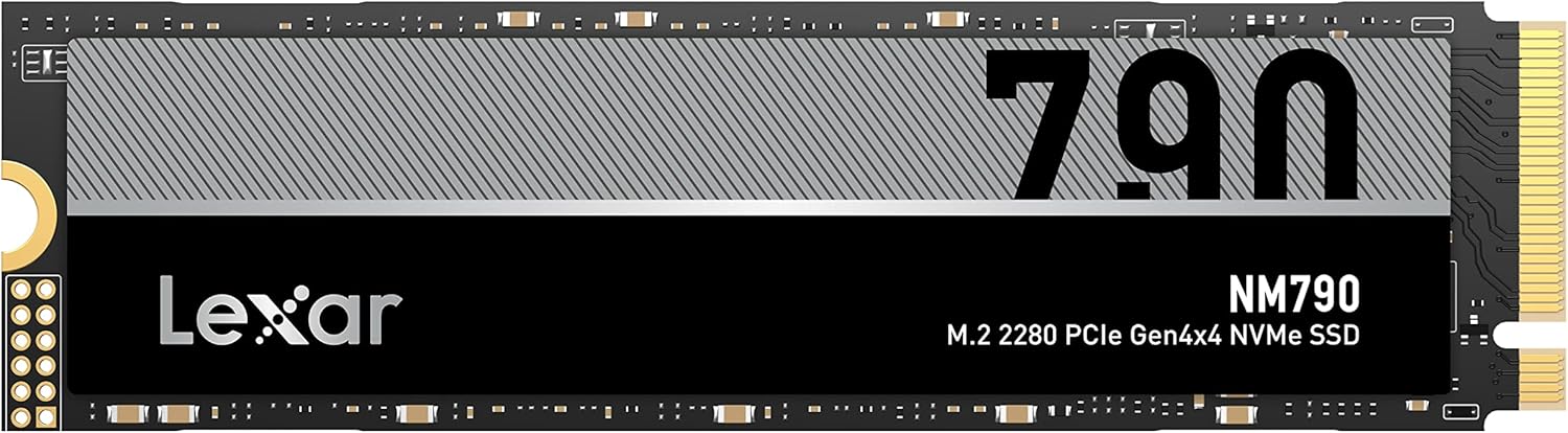 Lexar LNM790X001T-RNNNG Internal SSD 1TB M.2 2280 PCIe Gen 4x4 NVMe SSD up to 7400MB/s read, 6500MB/s write TLC - Image 5
