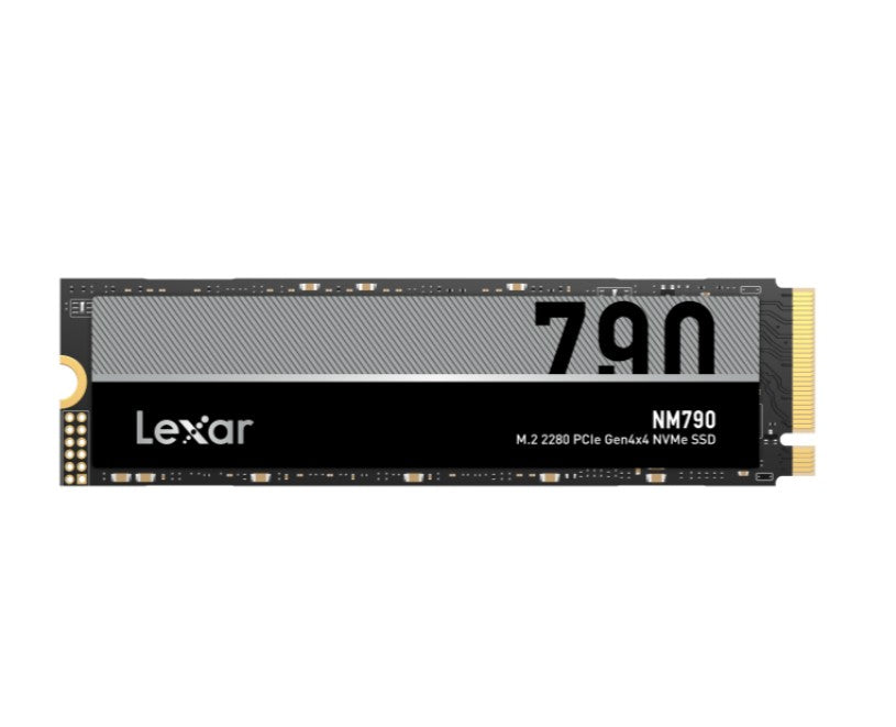Lexar LNM790X512G-RNNNG Internal SSD 512GB M.2 2280 PCIe Gen 4x4 NVMe SSD up to  7200MB/s read, 4400MB/s write TLC- 5 year limited warranty - Image 1