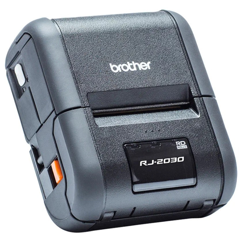 Brother RJ-2030 2" MOBILE RECEIPT PRINTER, USB & BT INCLUDING LI-ION BATTERY & BELT CLIP (IP54) - Image 2