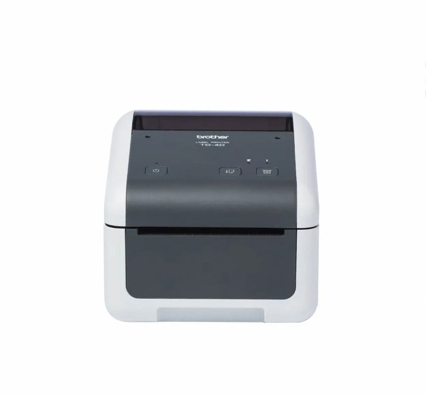 Brother DIRECT THERMAL BARCODE AND LABEL PRINTER, 203dpi WITH LABEL CUTTER, USB AND NETWORK INTERFACE - Image 1