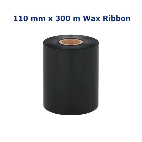 Brother LMS-PREMIUM WAX RIBBON: 110MM(W) X 300M(L) X 25MM CORE - Image 1