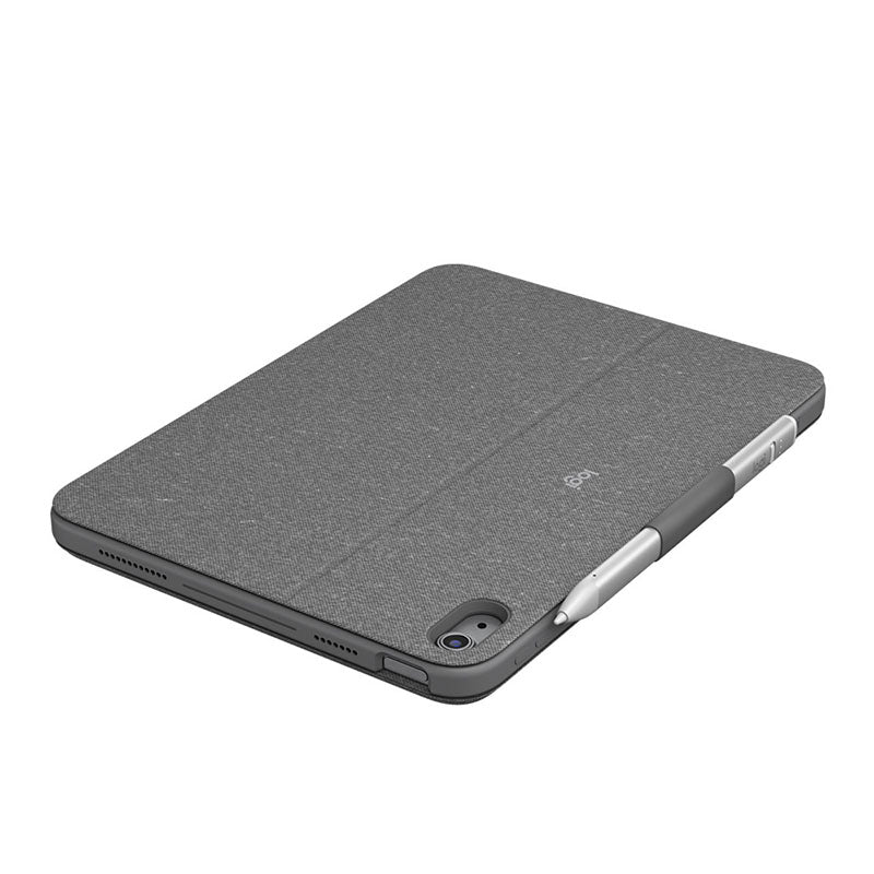 Logitech COMBO TOUCH FOR iPAD -Oxford Grey Backlit detachable keyboard case with trackpad for iPad (10th gen) 1-Year Limited Hardware Warranty - Image 4