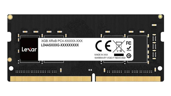 Lexar LD4AS016G-B3200GSST 16GB, DDR4 3200 SO-DIMM Laptop Memory, CL22 - Blister