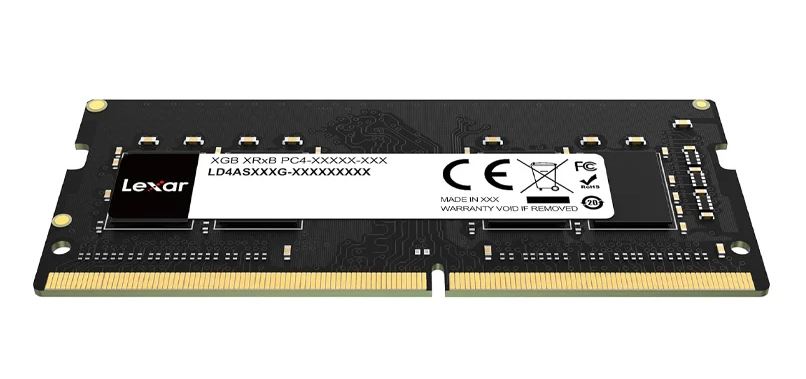 Lexar LD4AS016G-B3200GSST 16GB, DDR4 3200 SODIMM Laptop Memory, CL22 - Blister - Image 2