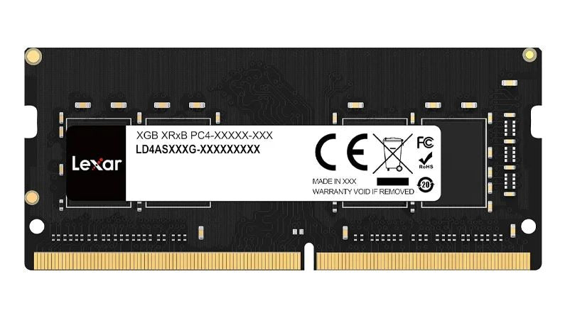 Lexar LD4AS016G-B3200GSST 16GB, DDR4 3200 SODIMM Laptop Memory, CL22 - Blister - Image 1