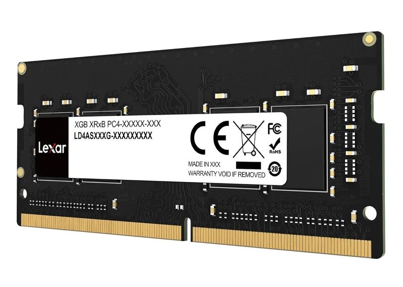 Lexar LD4AS032G-B3200GSST 32GB, DDR4 3200 SODIMM Laptop Memory, CL22 - Blister - Image 3