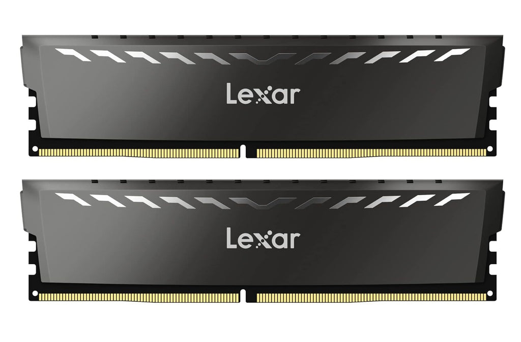 Lexar LD4BU008G-R3200GDXG DDR4 UDIMM 16GB Kit (2 x 8GB) 3200 MT/s 1.35V CL16  HEATSINK THOR XMP 2.0 OC - Image 1
