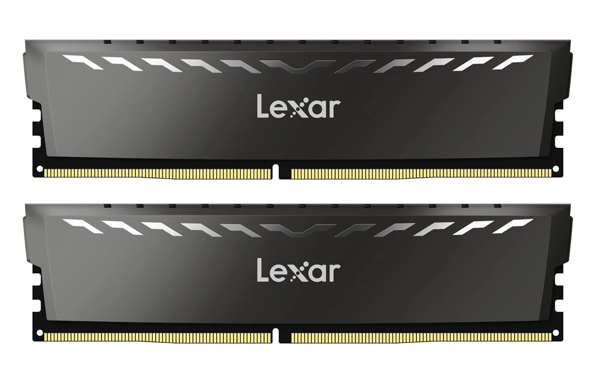 Lexar LD4BU008G-R3200GDXG DDR4 UDIMM 16GB Kit (2 x 8GB) 3200 MT/s 1.35V CL16  HEATSINK THOR XMP 2.0 OC - Image 1