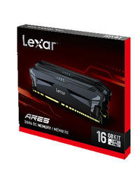 Lexar LD4BU008G-R3600GD0A DDR4 UDIMM 16GB Kit (2 x 8GB) 3600 MT/s 1.35V CL18 THOR XMP 2.0 Ares OC Black - Image 2