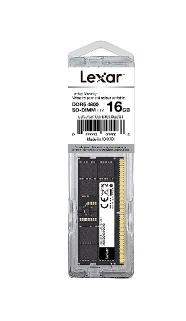 Lexar LD5DS016G-B4800GSST DDR5 SODIMM 16GB 4800 MT/s 1.1V  - Blister - Image 2
