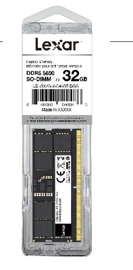 Lexar LD5S32G56C46ST-BGS DDR5 SODIMM 32GB 5600 MT/s 1.1V- Blister - Image 2