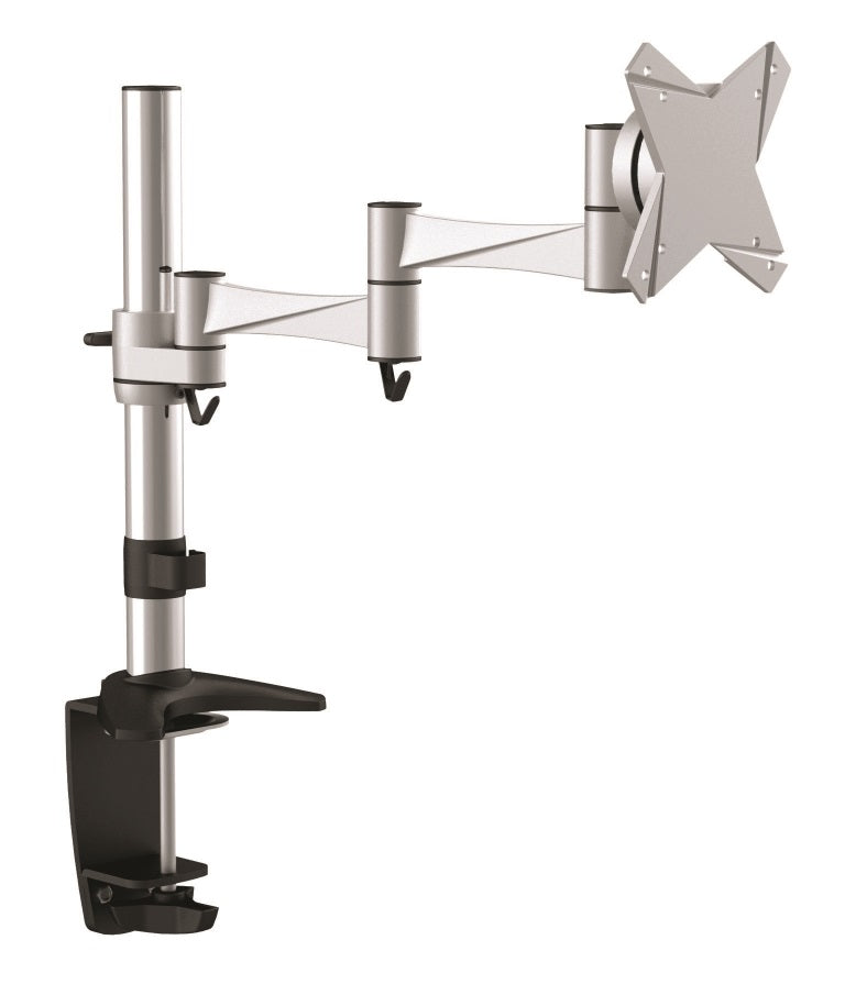 Astrotek Monitor Arm Desk Mount Height Adjustable Stand for Single LCD Display 23.8" 24" 27" 31.5" 32" 8kg 30° Tilt 180° Swivel 360° Pivot VESA LS - Image 2