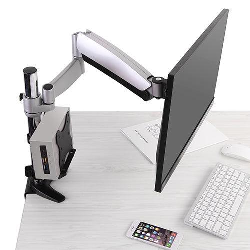 Brateck Adjustable Multifunctional Thin Client Mount (NUC) Weight Capacity 5kg Depth Range 17mm-70mm - Image 3