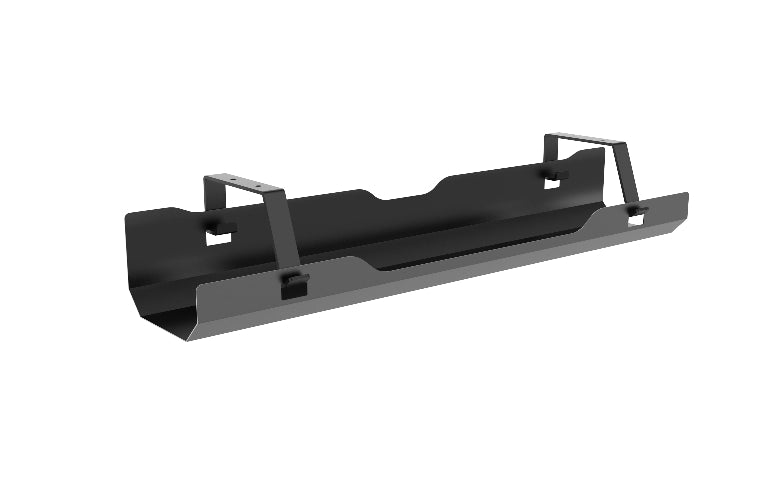 Brateck Under-Desk Cable Management Tray -  Dimensions:600x135x108mm - Black - Image 2