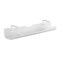 Brateck Under-Desk Cable Management Tray - Dimensions:600x135x108mm - White (LS) - Image 1