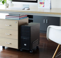 Brateck Mobile ATX Case Stand, For most ATX cases, up to 10kg, 119-209mm (LS) - Image 3