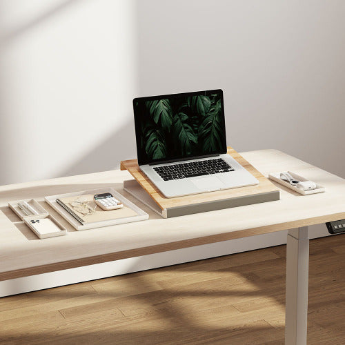 Brateck 2-in-1 Desktop Storage Box,  402x346x36mm, Weight Capacity:  5kg, Removeable Tray: organizes and stores small items (LS) - Image 4