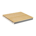 Brateck 2-in-1 Desktop Storage Box,  402x346x36mm, Weight Capacity:  5kg, Removeable Tray: organizes and stores small items (LS) - Image 1