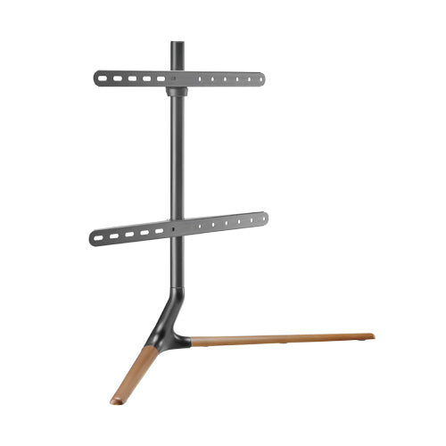Brateck Modern Linear Tabletop TV Stand For 49"-70" TVs, Weight Capacity: 40kg -- Matte Black & Walnut 970x350x765mm (LS) - Image 2