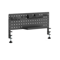 Brateck GMPB-05-02-B Clamp-on desk Pegboard Organizer with Storage Kits (Black) (LS) - Image 5