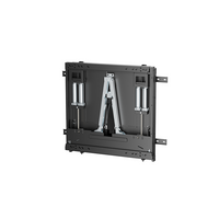 Brateck Manual Height-Adjustable Display Wall Mount for most 65"-86" TVs Weight Capacity: 35~65kg, VESA Compatible: 200x200 up to 800x600 Black (LS) - Image 2