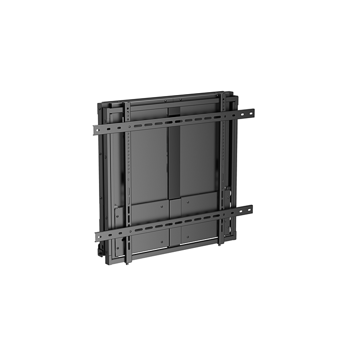 Brateck Manual Height-Adjustable Display Wall Mount for most 65"-86" TVs Weight Capacity: 35~65kg, VESA Compatible: 200x200 up to 800x600 Black (LS) - Image 3