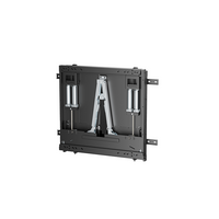 Brateck Manual Height-Adjustable Display Wall Mount for most 75"-90" TVs Weight Capacity: 60~90kg, VESA Compatible: 200x200 up to 800x600 Black(LS) - Image 2