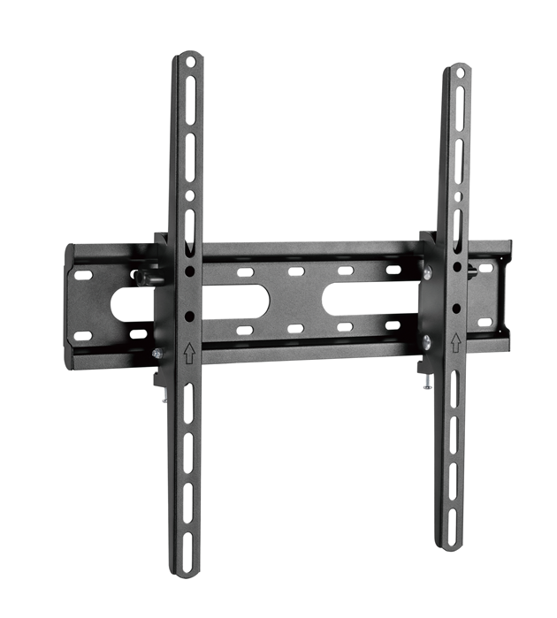 Brateck KL31-44T Super Economy Tilt TV Wall Mount, Fit Screen Size: 32"-70" Up to 45 KG, Fine Texture Black,53x435x420mm (new) - Image 1
