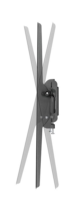 Brateck KL31-46T Super Economy Tilt TV Wall Mount, Fit Screen Size: 37"-80" Up to 45 KG, Fine Texture Black, 53x635x420mm (new) - Image 4