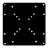 Brateck LCD 200X200 VESA Extension Plate Fit most 23"- 42" LED, LCD, Plasma flat panel TVs , Weight Capacity Up to 30kg - Image 1