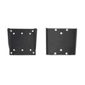 Brateck 2 Piece LCD Wall Mount VESA  50mm/75mm/100mm 13" -27"up to 30 Kg, Fine Texture Black, 15x140x120mm - Image 1