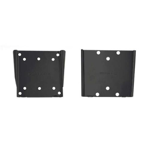 Brateck 2 Piece LCD Wall Mount VESA  50mm/75mm/100mm 13" -27"up to 30 Kg, Fine Texture Black, 15x140x120mm - Image 1