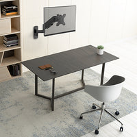 Brateck Single Screen Wall Mounted Articulating  Gas Spring Monitor Arm 17"-32",Weight Capacity (per screen) 8kg; - Image 4