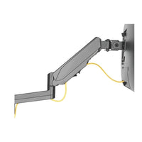 Brateck Dual Monitor Wall Mounted Gas Spring Monitor Arm 17"-32",Weight Capacity (per screen)8kg, Matte Black - Image 4