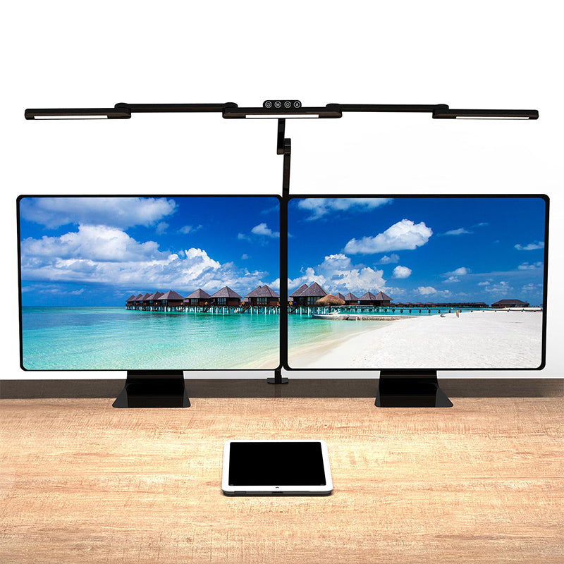 Brateck LDL20-3 LED Lamp BlackWattage: 24W, 943x1054x37mm, Number of Lights:  84 (LS) - Image 2
