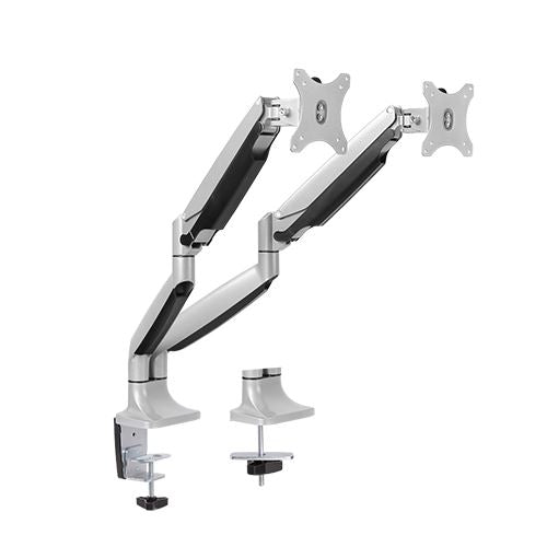 Brateck Dual Monitor Aluminum Interactive Counterbalance Monitor Arm Fit Most 13''-32''  Monitors Up to  9kg per screen VESA 75x75/100x100 - Image 5