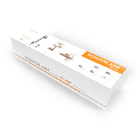 Brateck Single Screen Economical Articulating Steel Monitor Arm Fit Most 13"-32" LCD monitors, Up to 8kg per screen VESA 75x75/100x100 - Image 3