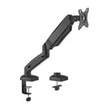 Brateck Economy Single Screen Spring-Assisted Monitor Arm Fit Most 17"-32" Monitor Up to 9 kg VESA 75x75/100x100, Matte Black - Image 1