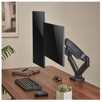 Brateck Dual Monitor Interactive Counterbalance LCD VESA Desk Clamp and Grommet Mount Fit most 17''-32'' Monitors Up to 9kg per screen (LS) - Image 2